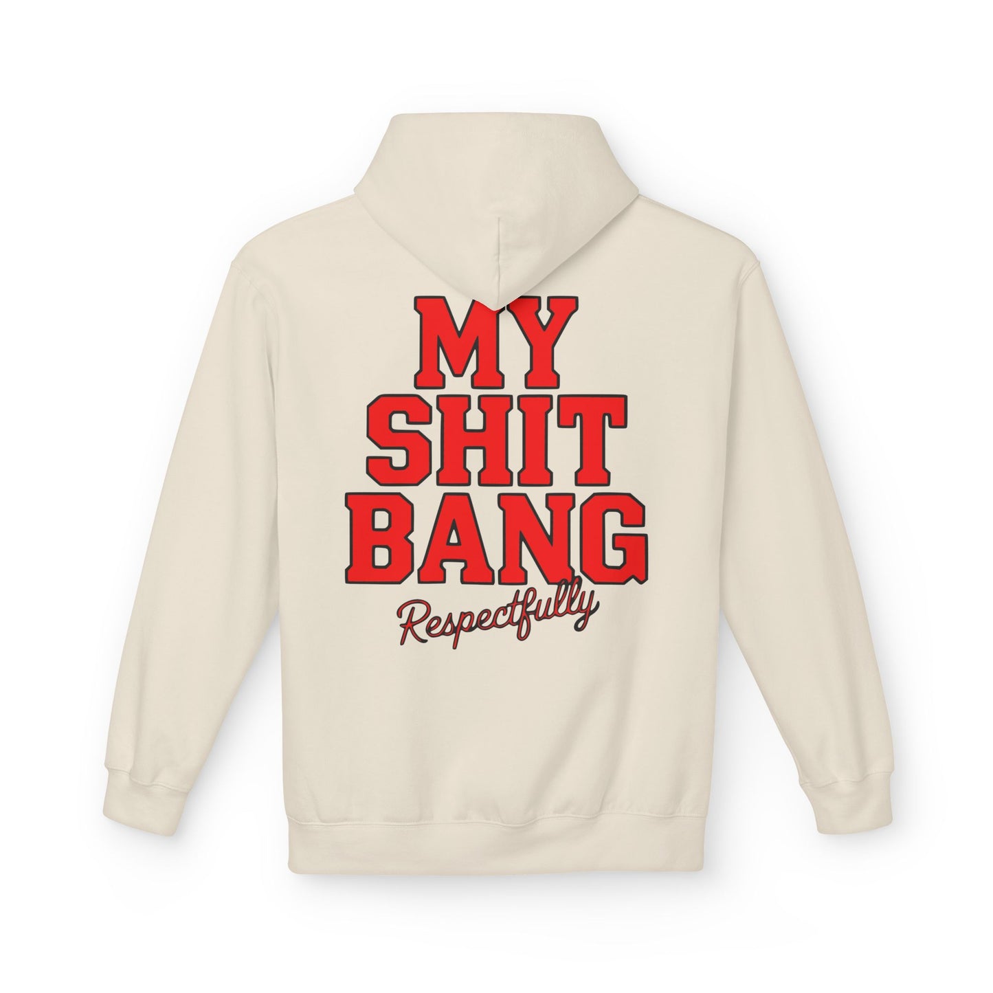 aamplified fleece my sht bang hoodie
