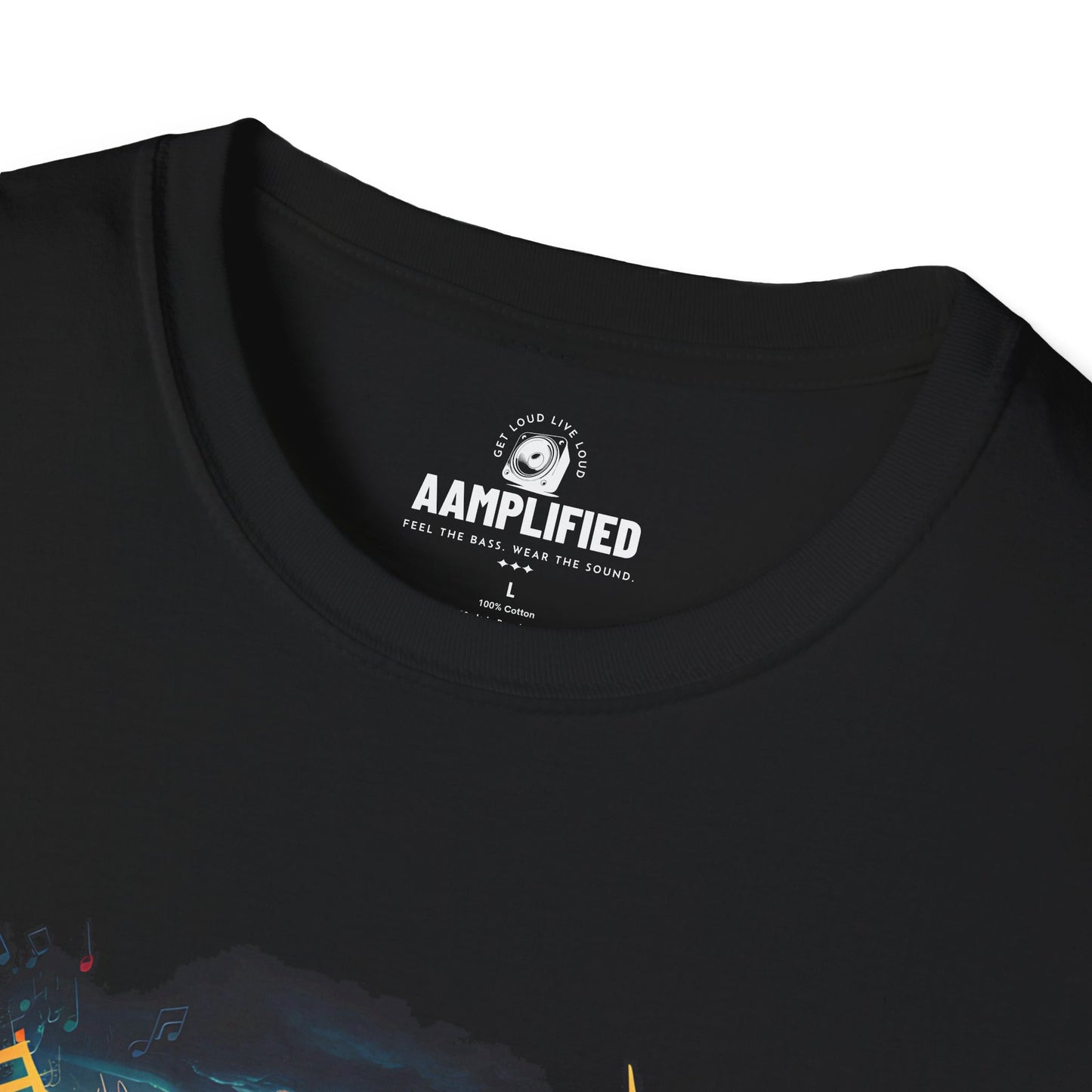 aamplified loud life vintage car t-shirt