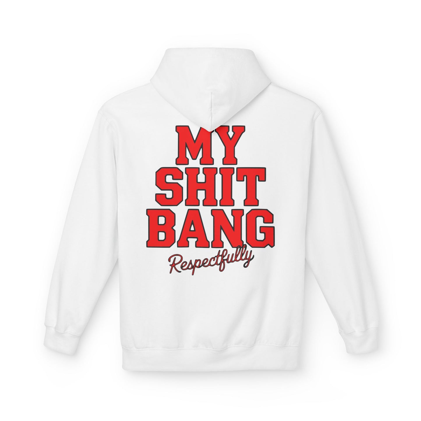 aamplified fleece my sht bang hoodie