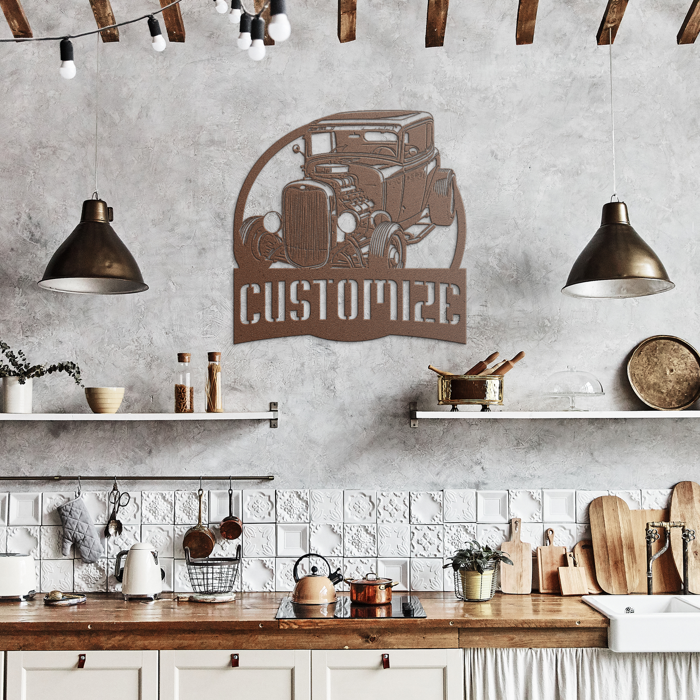 Aamplified_Customizable_Vintage_Car_Meta_Copper_Rustic_Kitchen_Mockup.png