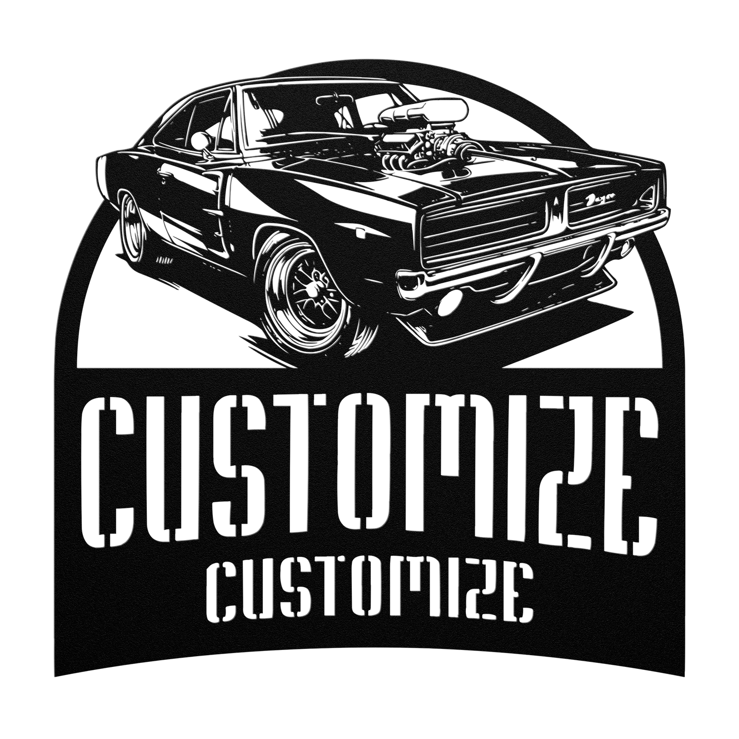 Customizable_Muscle_Car_Metal_Print_Black_Transparent_Mockup.png