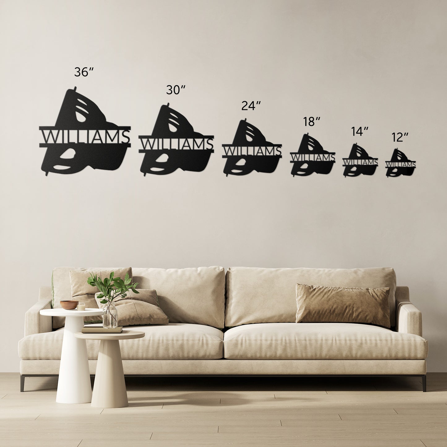 Name Plate Metal Sign (CUSTOMIZABLE)