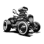 Vintage_Hot_Rod_A_Black_Transparent_Mockup.png