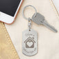 Home Is Engravable Keychain
