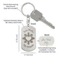 You Make Me Whole Keychain (Engravable)