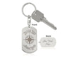 Never Lost Keychain (Engravable)