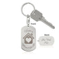 Home Is Engravable Keychain