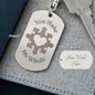 You Make Me Whole Keychain (Engravable)