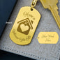 Home Is Engravable Keychain