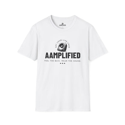 AAmplified Music Unisex Softstyle T-Shirt - Feel the Bass, Wear the Sound