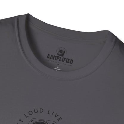 AAmplified Music Unisex Softstyle T-Shirt - Feel the Bass, Wear the Sound