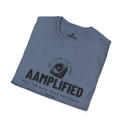 AAmplified Music Unisex Softstyle T-Shirt - Feel the Bass, Wear the Sound