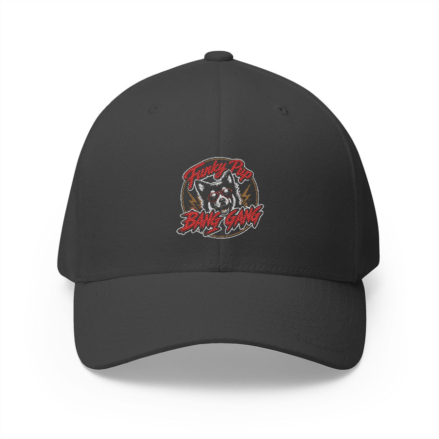 Customizable Funky Pup Bang Gang Flex Cap