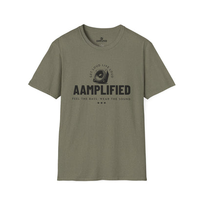 AAmplified Music Unisex Softstyle T-Shirt - Feel the Bass, Wear the Sound