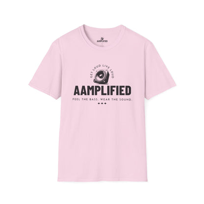 AAmplified Music Unisex Softstyle T-Shirt - Feel the Bass, Wear the Sound