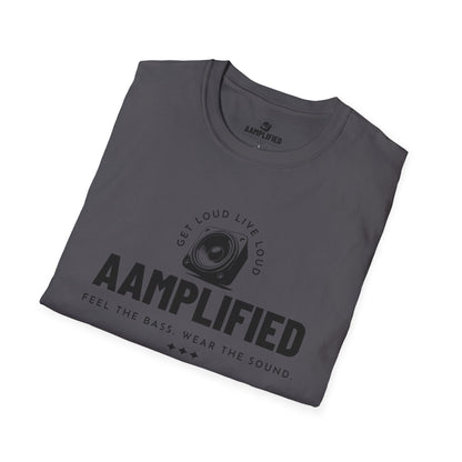 AAmplified Music Unisex Softstyle T-Shirt - Feel the Bass, Wear the Sound