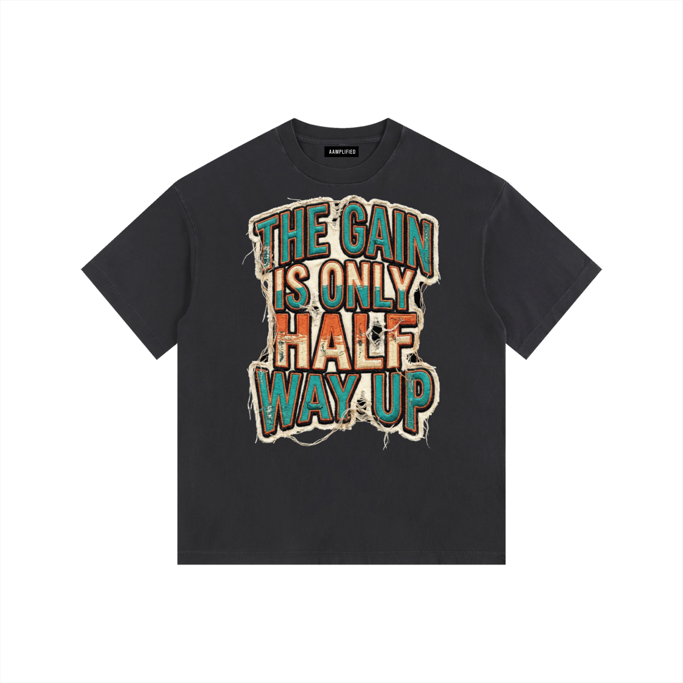The Gain Is Only Half Way Up Tee v3