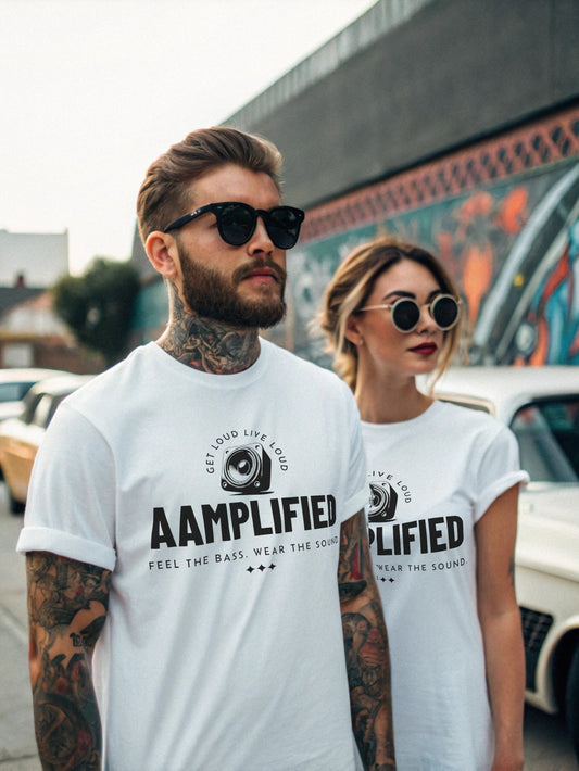 AAmplified Music Unisex Softstyle T-Shirt - Feel the Bass, Wear the Sound