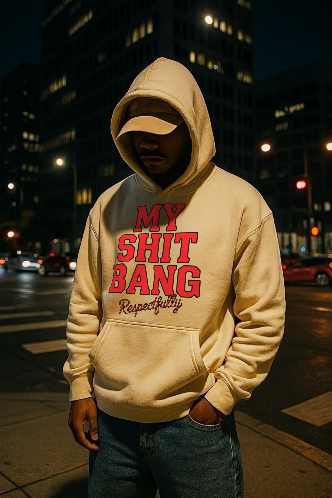 aamplified fleece my sht bang hoodie