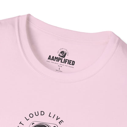 AAmplified Music Unisex Softstyle T-Shirt - Feel the Bass, Wear the Sound