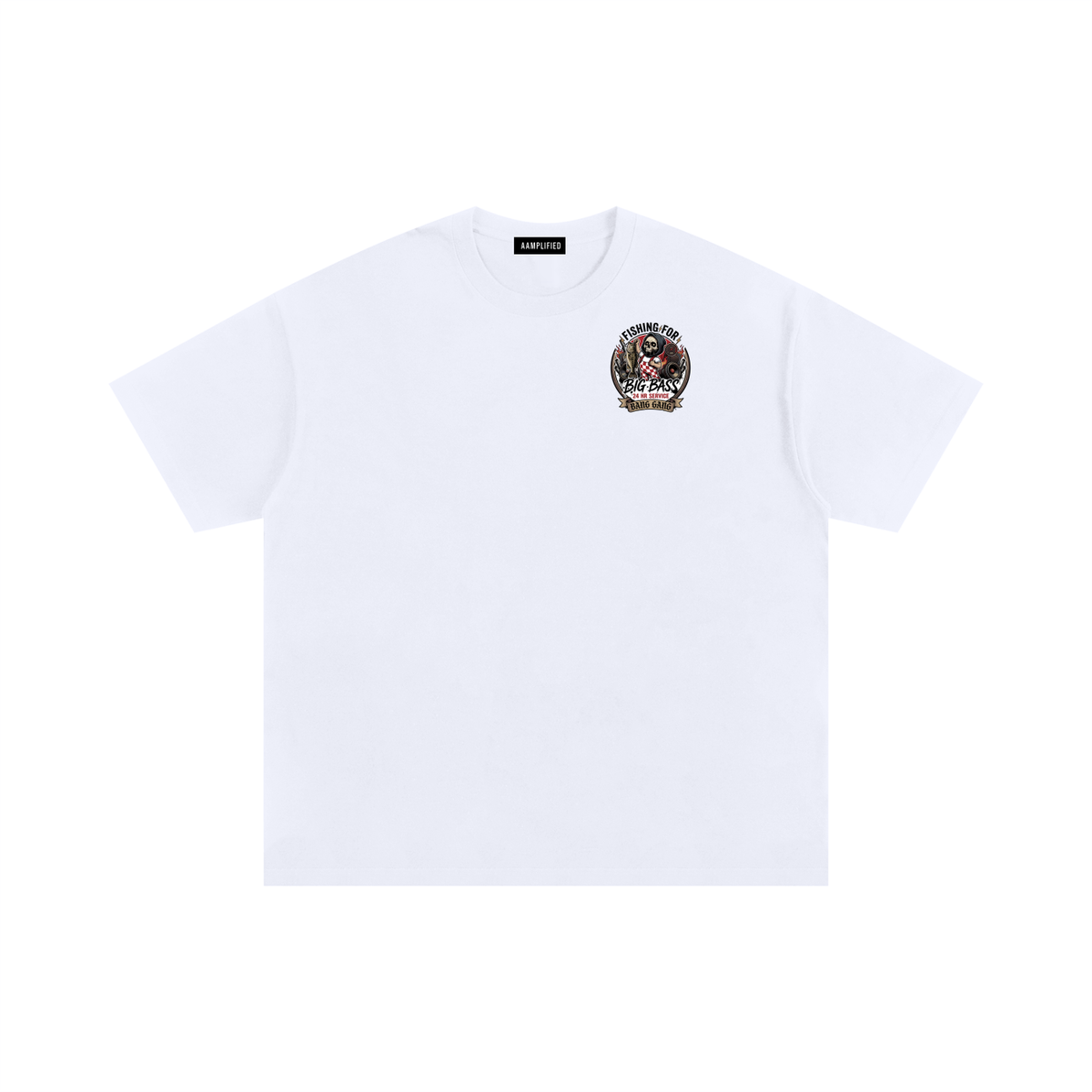 Das "Fishing for Big Bass" 250G T-Shirt