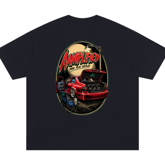 AAMPLIFIED Park. Play. Repeat. Tee, image 1