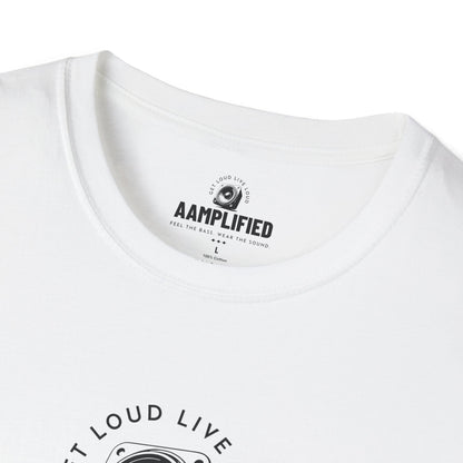 AAmplified Music Unisex Softstyle T-Shirt - Feel the Bass, Wear the Sound