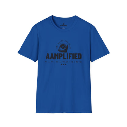 AAmplified Music Unisex Softstyle T-Shirt - Feel the Bass, Wear the Sound