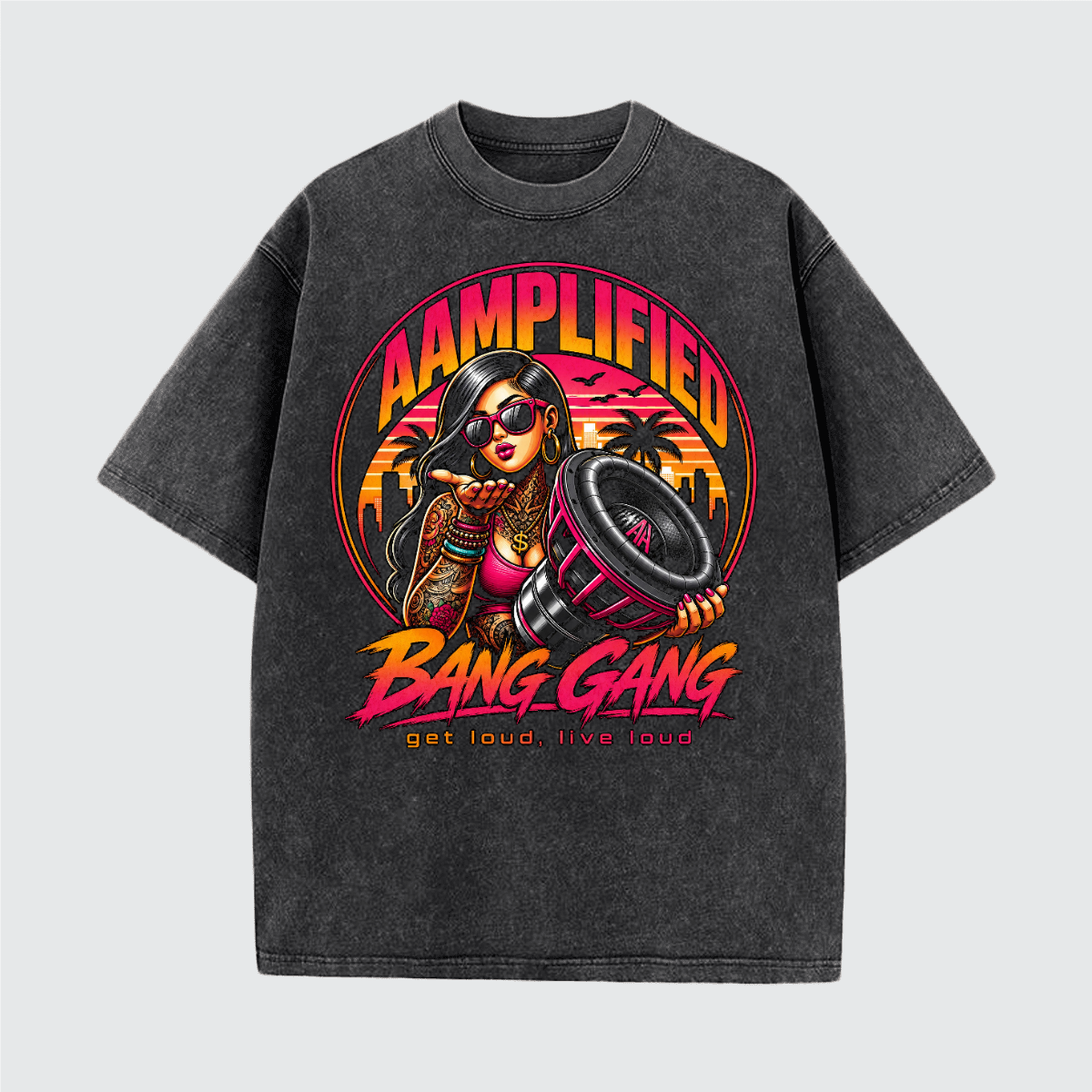 A BANG GANG SUNSET TEE