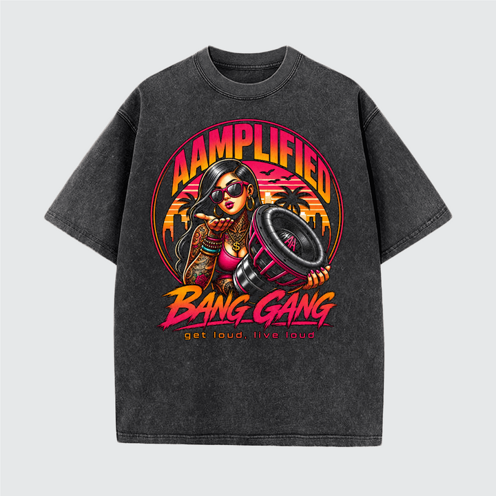 A BANG GANG SUNSET TEE