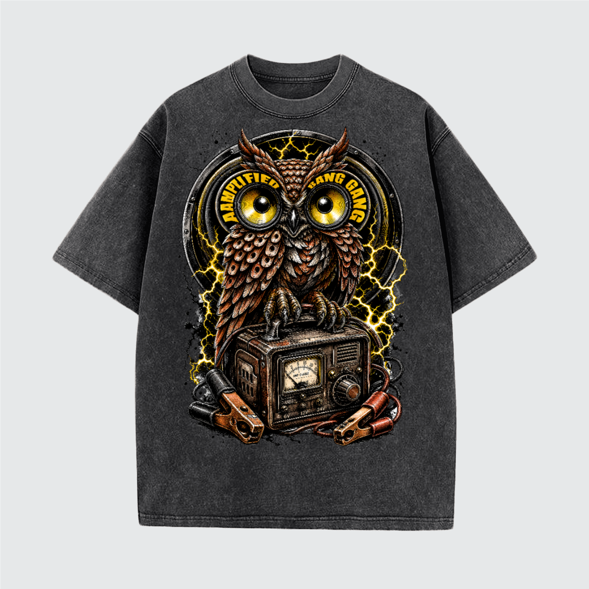 AAMPLIFIED NIGHT SHIFT TEE