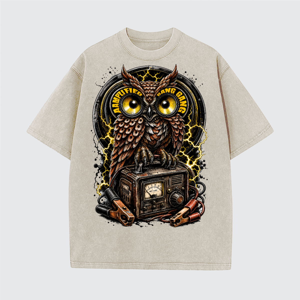 AAMPLIFIED NIGHT SHIFT TEE