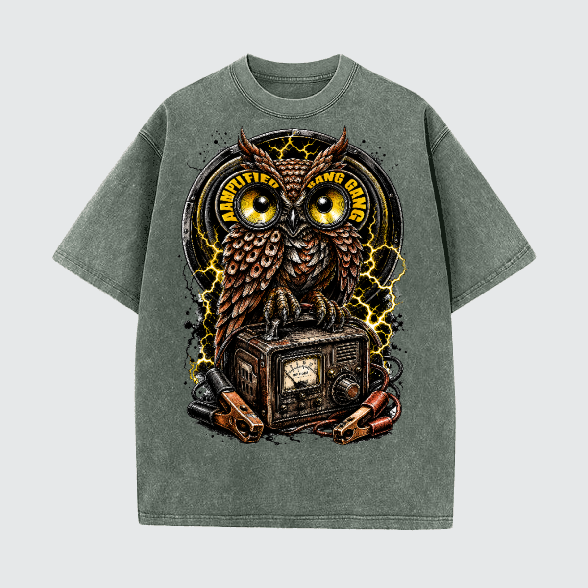 AAMPLIFIED NIGHT SHIFT TEE