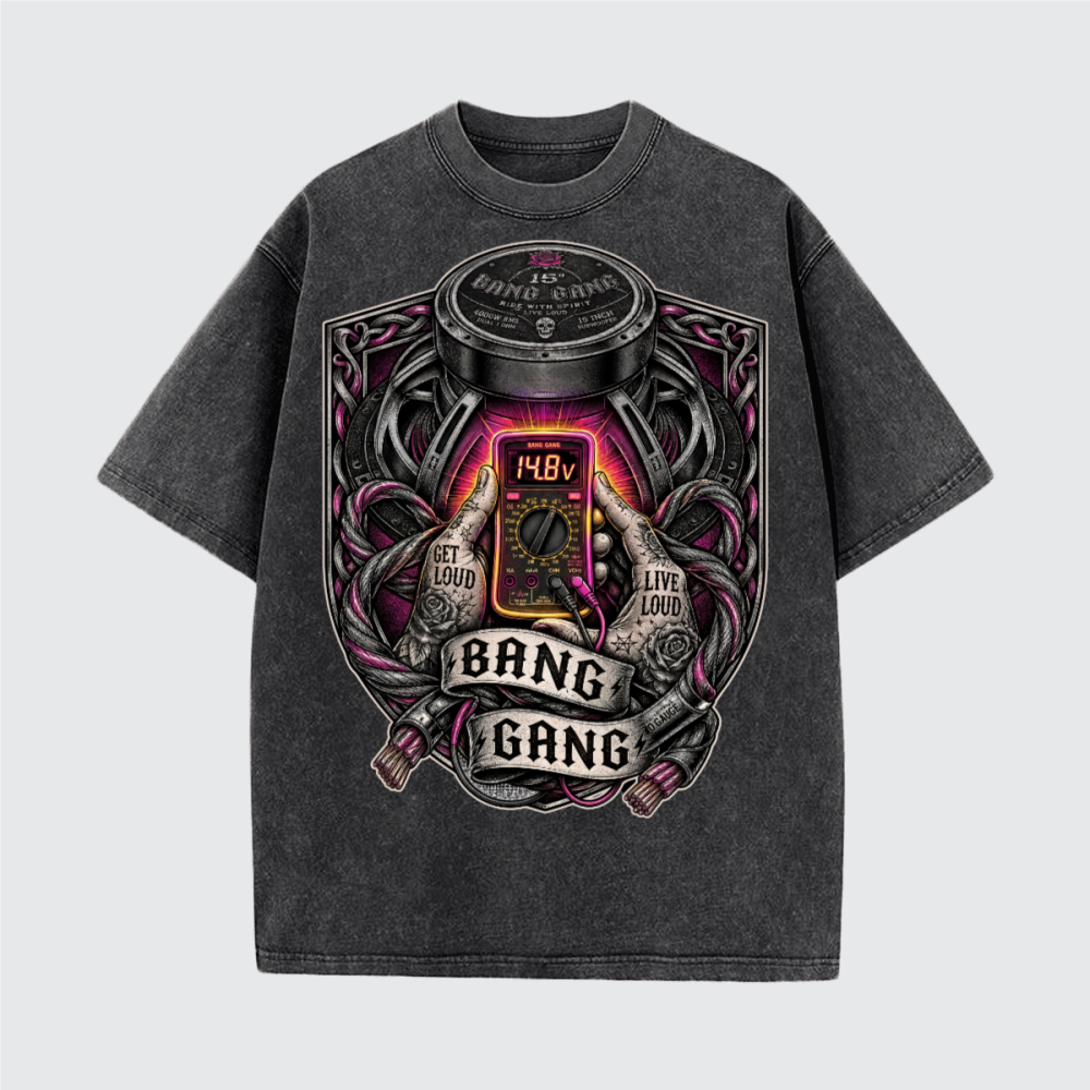 BANG GANG STEADY VOLTAGE TEE