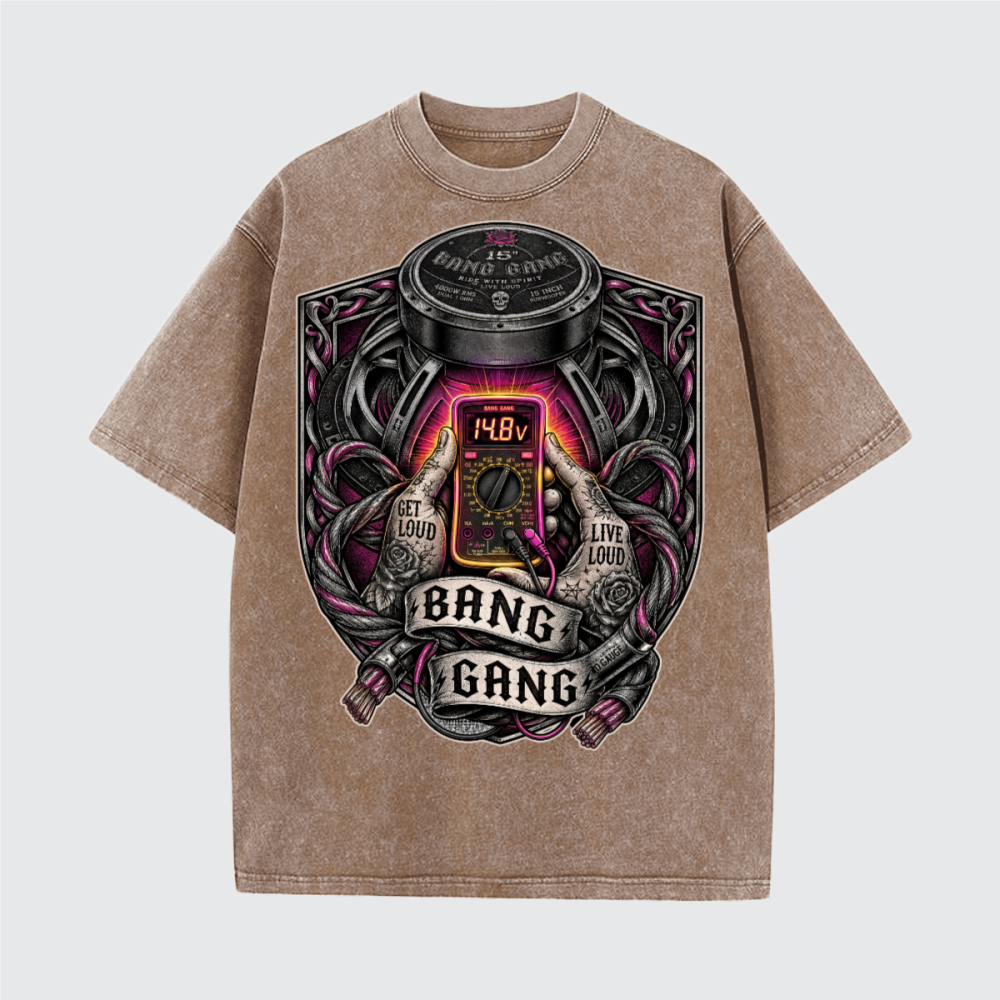 BANG GANG STEADY VOLTAGE TEE