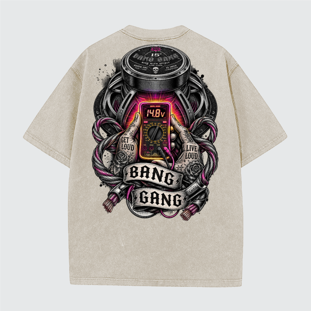 BANG GANG STEADY VOLTAGE TEE