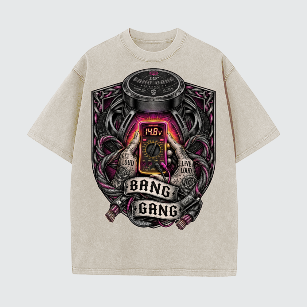 BANG GANG STEADY VOLTAGE TEE