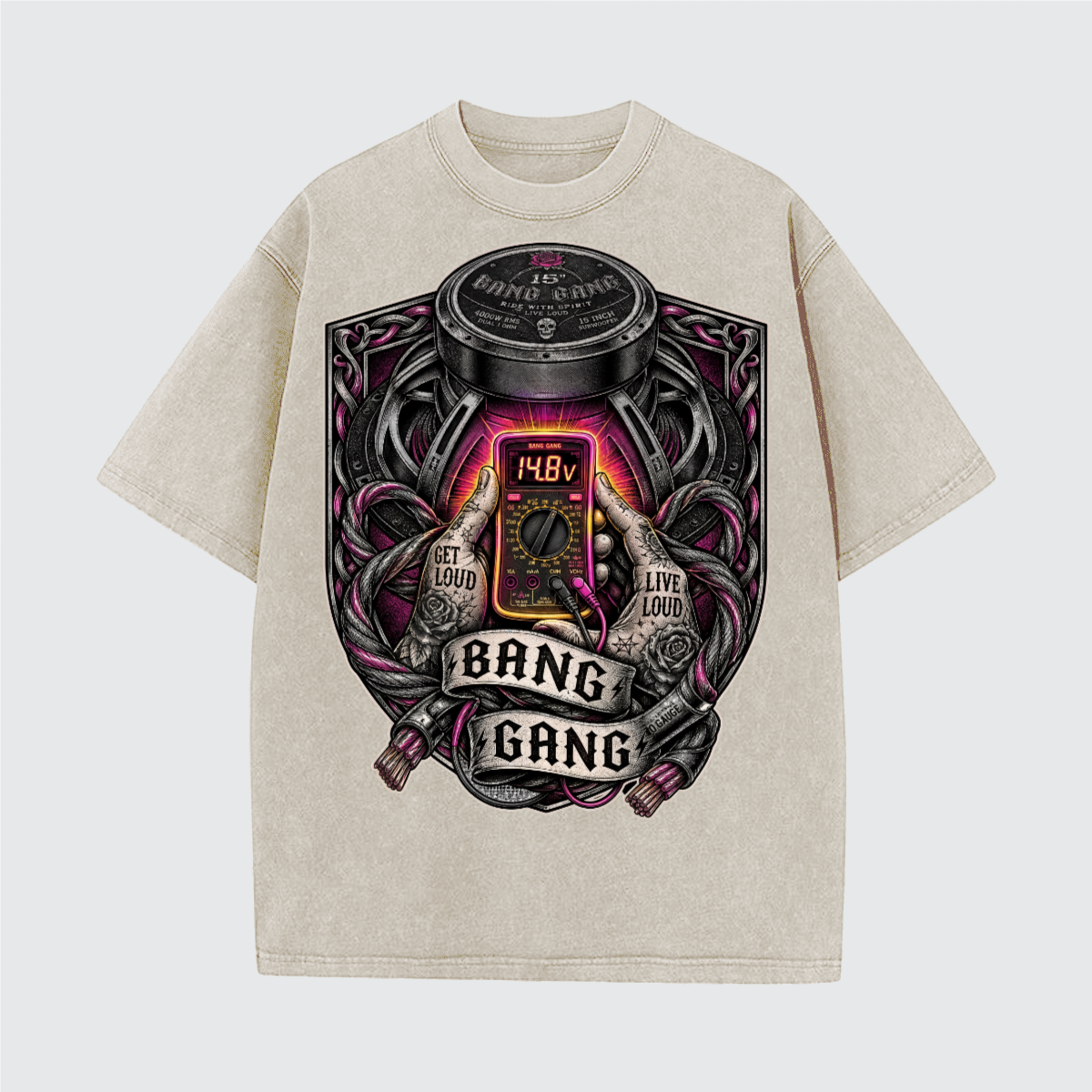 BANG GANG STEADY VOLTAGE TEE