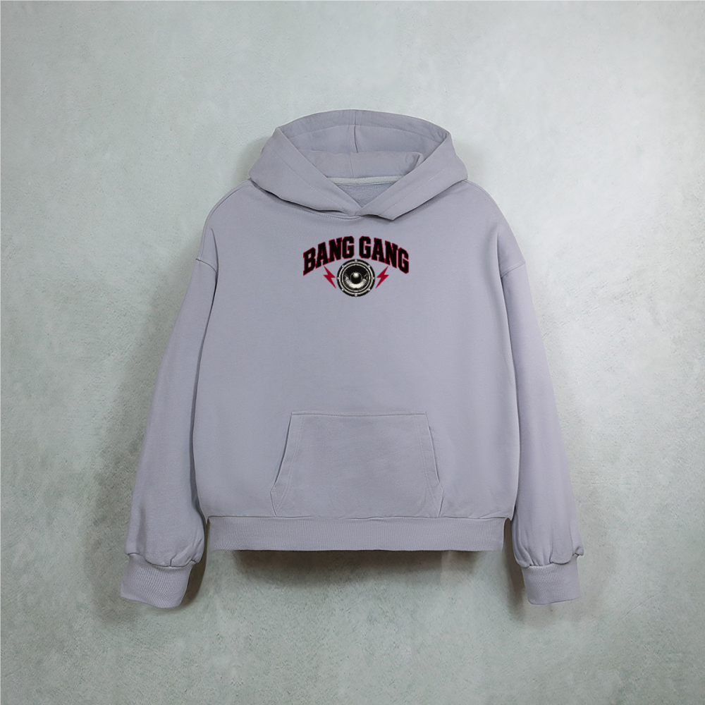 Bang Gang Bass Crest Heavyweight Hoodie