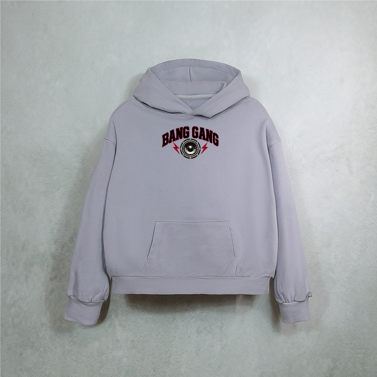 Bang Gang Bass Crest Heavyweight Hoodie