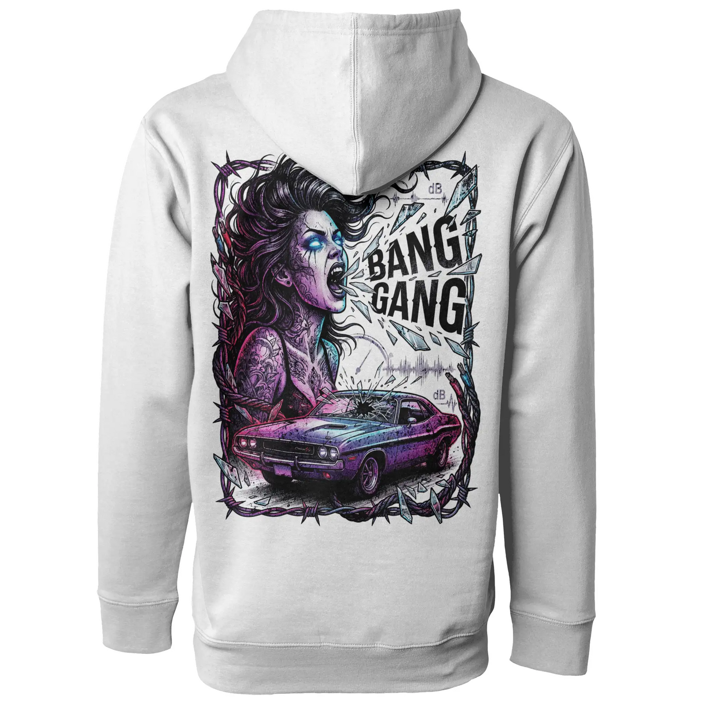 the glass breaker siren shop hoodie