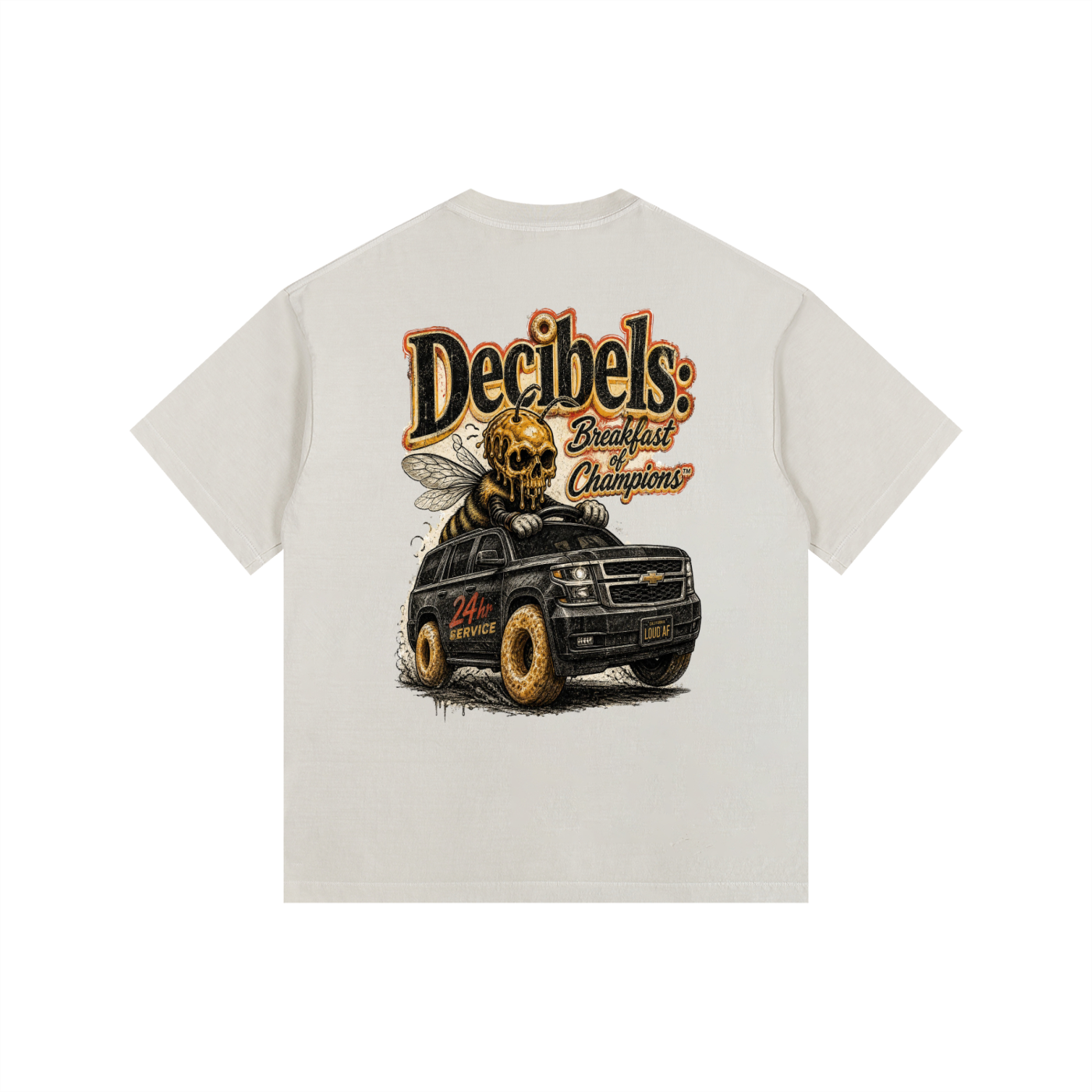 Decibels: Breakfast of Champions Tee
