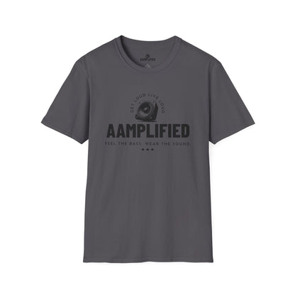 AAmplified Music Unisex Softstyle T-Shirt - Feel the Bass, Wear the Sound