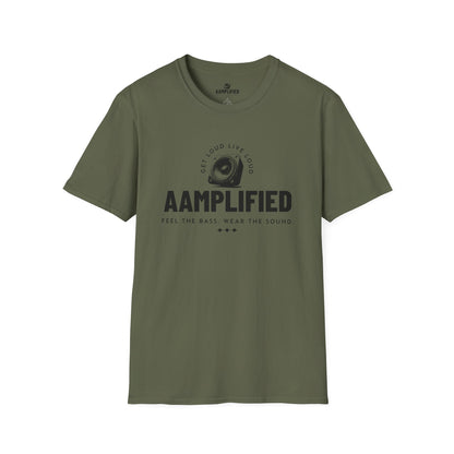 AAmplified Music Unisex Softstyle T-Shirt - Feel the Bass, Wear the Sound