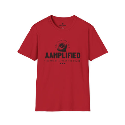 AAmplified Music Unisex Softstyle T-Shirt - Feel the Bass, Wear the Sound