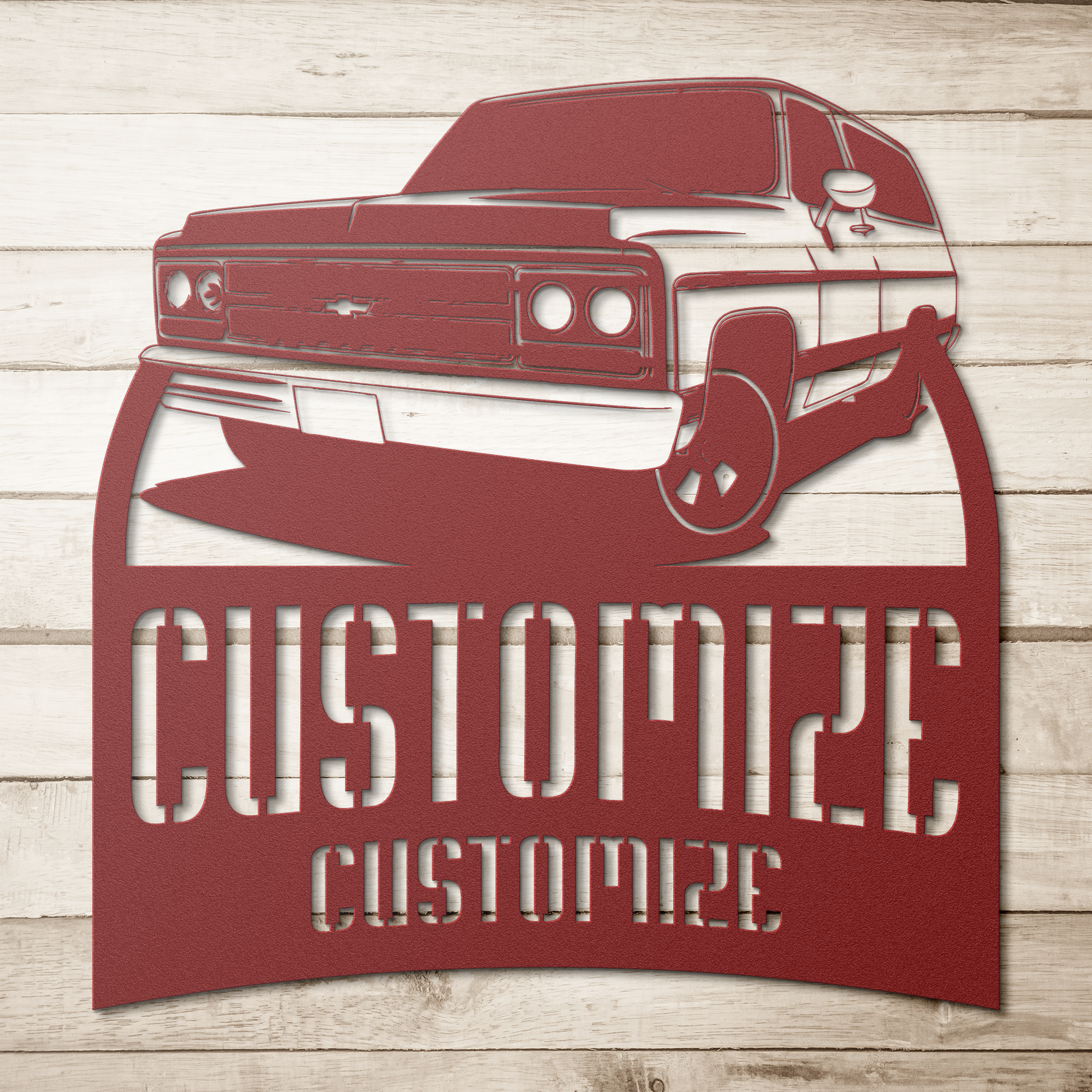 Aamplified_Retro_SUV_Metal_Print_Red_Simple_Wood_BKGD_Mockup.png