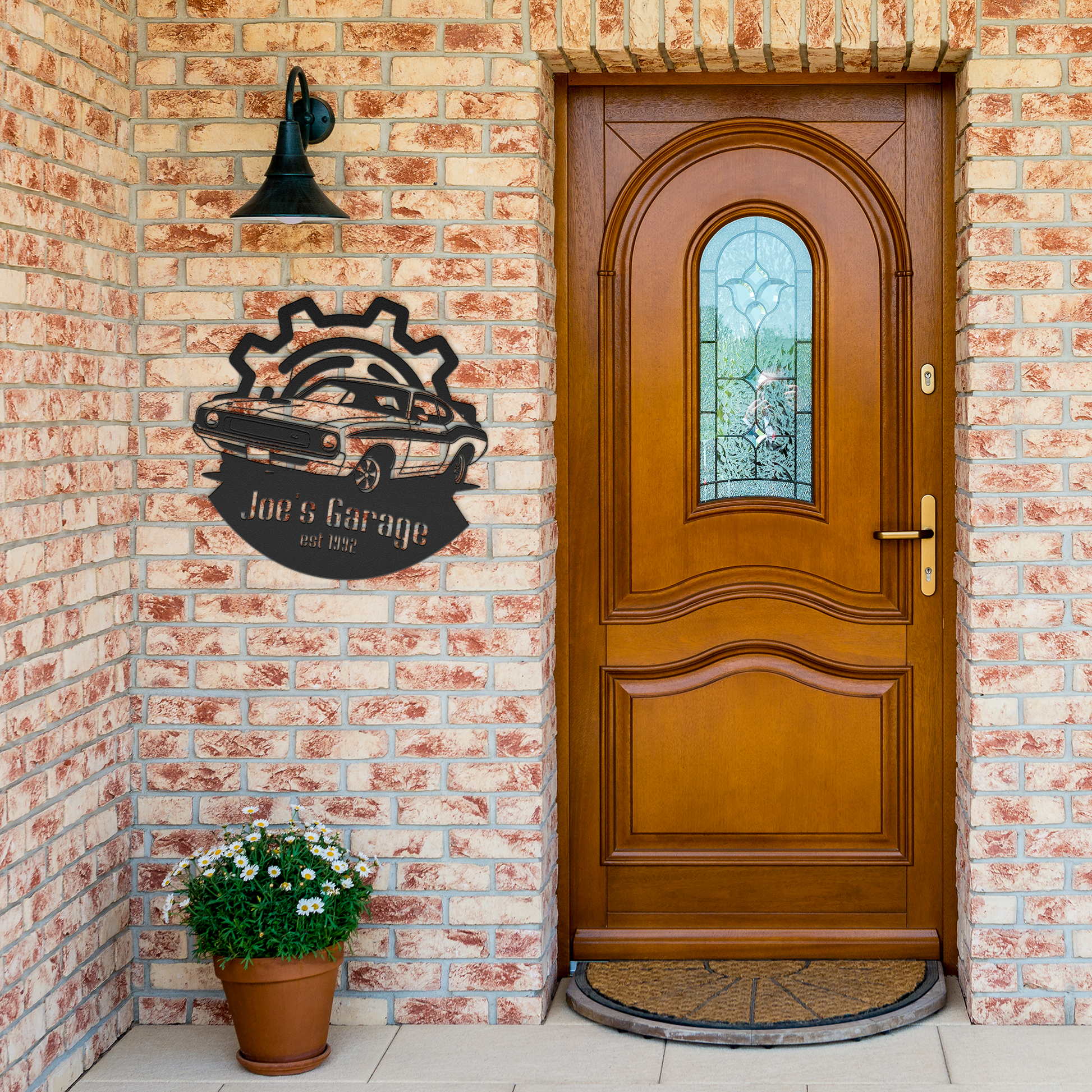 Aamplified_Sprocket_Metal_Print_Customi_Black_Brick_Entrance_Mockup.png