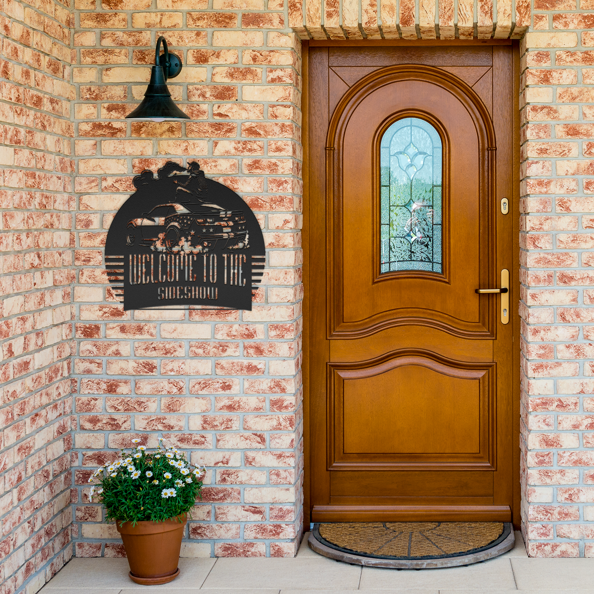 Aamplified_Welcome_to_the_Sideshow_Custo_Black_Brick_Entrance_Mockup.png