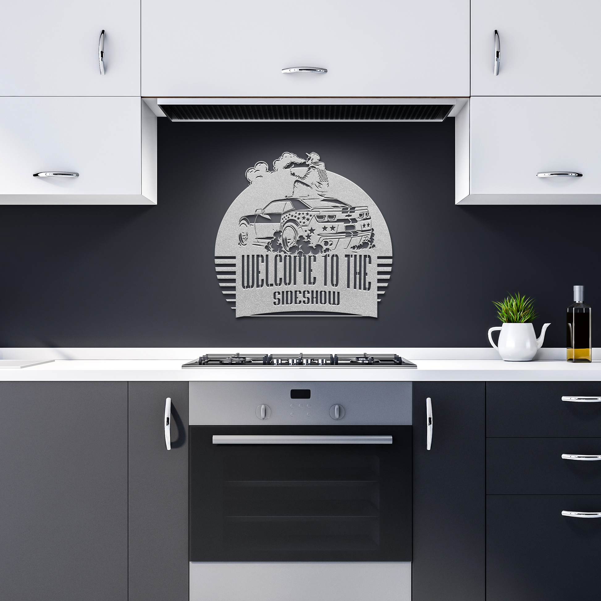 Aamplified_Welcome_to_the_Sideshow_Custo_Silver_Dark_Kitchen_Mockup.png