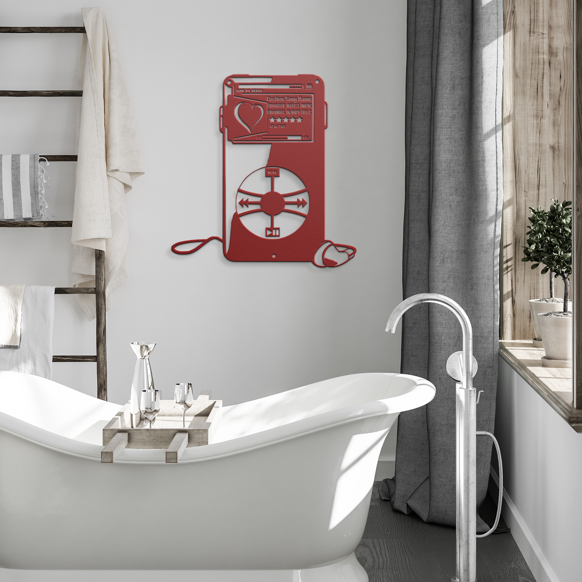 Customize_IPod_with_Favorite_Artist_and__Red_Modern_Bathroom_Mockup.png